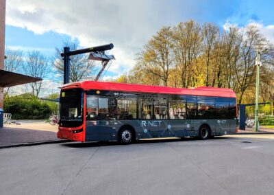 Uitstoot ov-bussen bij verschillende energiedragers
