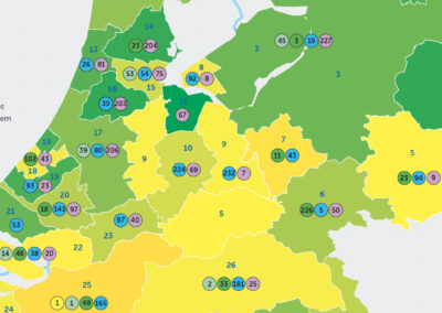 Poster Milieuprestatie ov-bussen 2025: 39% bussen is zero-emissie